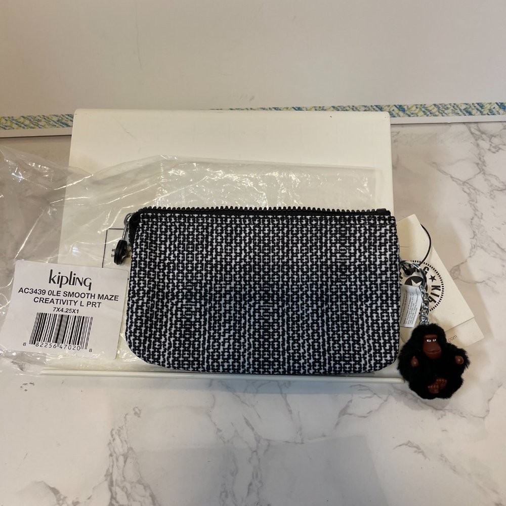 Kipling Ole Smooth Maze Creativity L Prt (NWT) - Picture 2 of 5